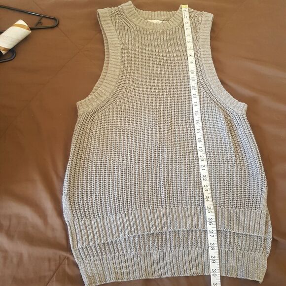 Silence + Noise Urban Outfitters Sweater Small Light Academia Preppy Minimalist - Picture 12 of 12